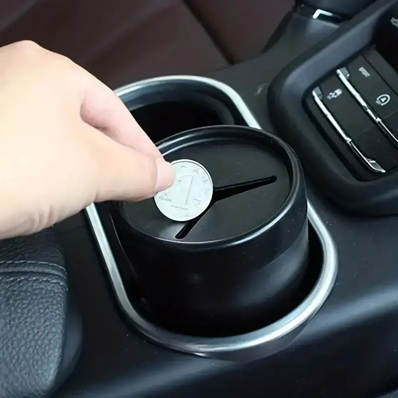 Car Coin Storage Box, Coin Organizer, Car Interior Storage Box, Car Organizers And Storage, Car Accessories, Car Storage Organizers, Car Console Organizer, Car Organization Supplies