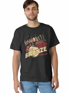 Sunnydale The Bronze Club T-Shirt - Retro Vintage Fan Apparel for TV Show Enthusiasts R