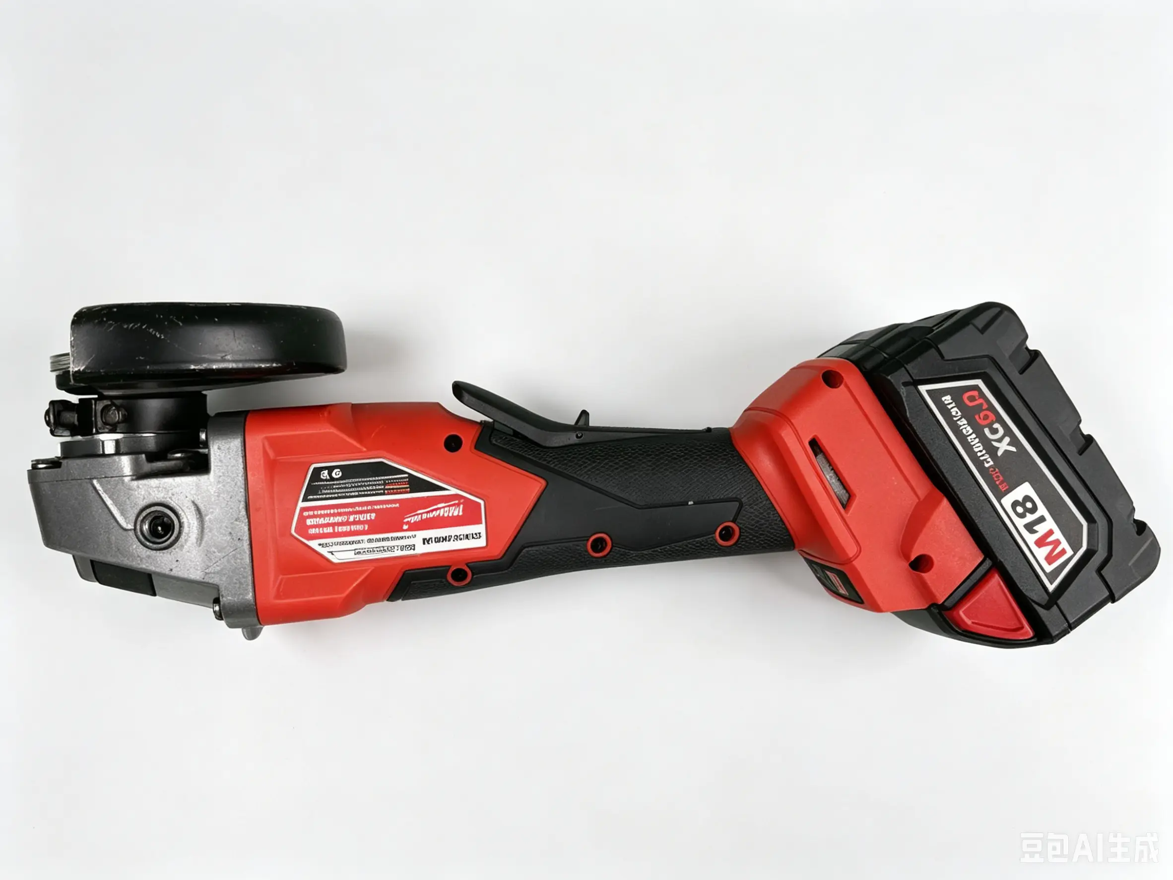 Milwaukee M18 Series 125mm Brushless Angle Grinder Kit, Cordless Power Grinder Cutter with Rechargeable Battery for home Welding Grind, Auto Work, Construction Work, Side Handle unit Heated relief tool aero drivers