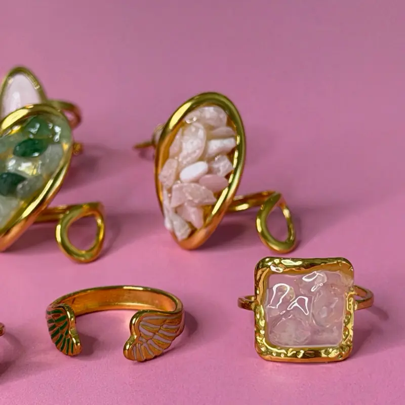 stainless steel ring of your choice