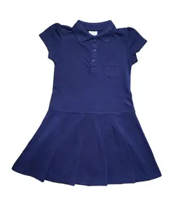 Girl Classic Polo Shirt Dress
