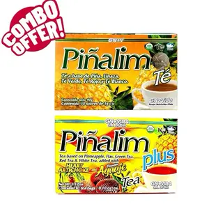 Viral Combo Offer GN+VIDA Piñalim Tea + Piñalim Plus Tea (3.17oz) - 30 Tea Bags - Herbal - Health Beverage - Fruit Natural