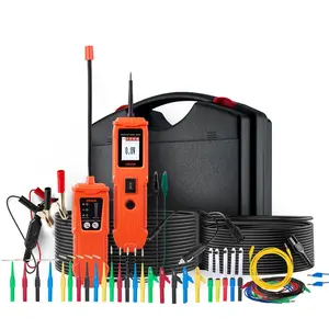 VEVOR Automotive Circuit Tester Kit, 2-in-1 Power Probe with 8-35 DCV Range, ABS Shell, TFT Color Display, Lighting, Wire Tracers, 19.7 ft/6 m Extension Cable for Cars, Motorcycles