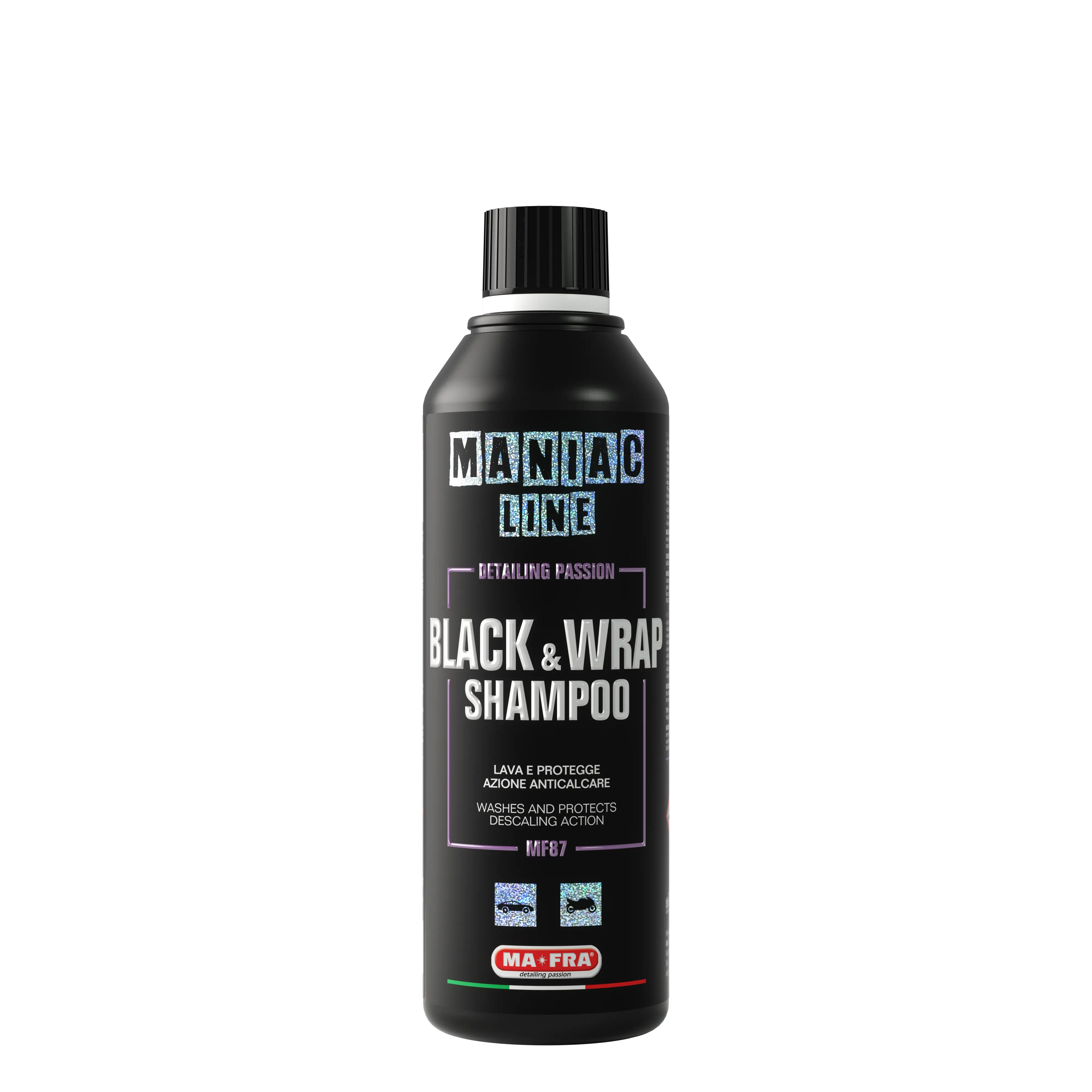Maniac Line - BLACK & WRAP SHAMPOO 500ml