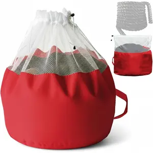 Extra Large Battle Rope Storage Bag - Heavy-Duty Carry Sack for Training Ropes, Jump Ropes & Gym Fitness Accessories