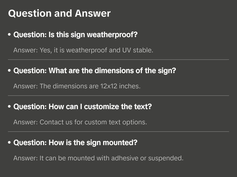 Order Here Pickup Here Outdoor Business Sign | Weatherproof and UV Stable | Food Truck Ice Cream Window | 3M Adhesive Backing 12x12” Round
