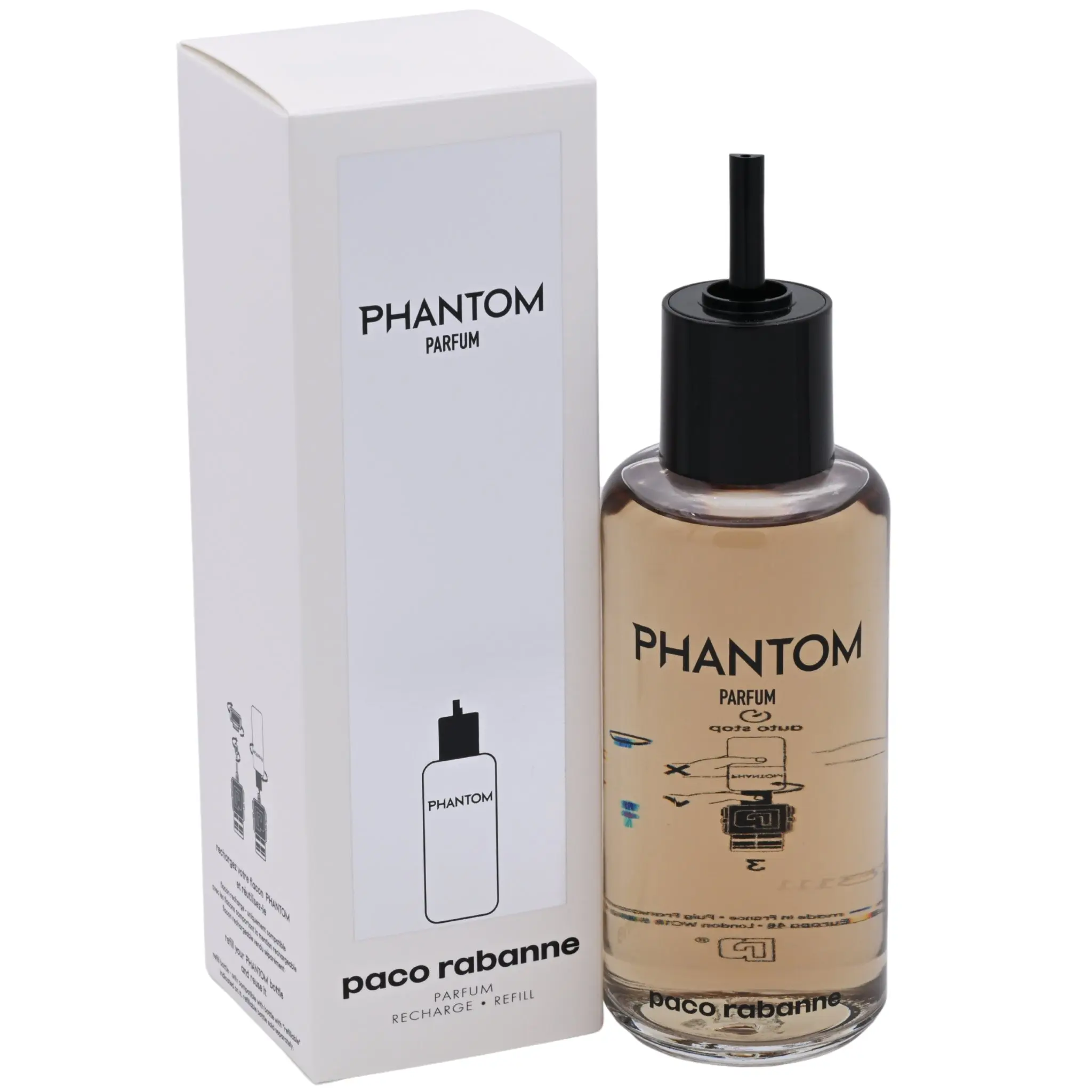 Paco Rabanne Phantom Eau de Parfum Refill for Men 6.8 oz (200 ml) by Rabanne