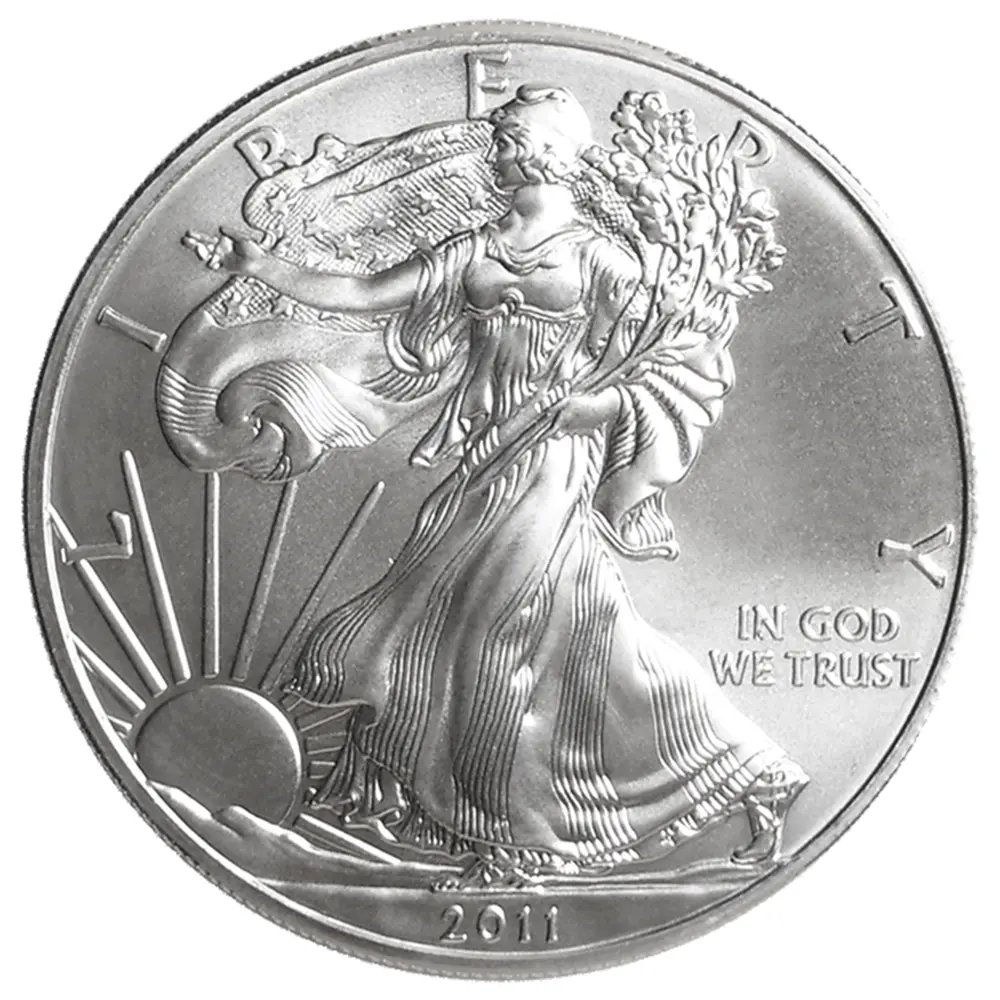 2011 $1 American Silver Eagle 1 oz Brilliant Uncirculated