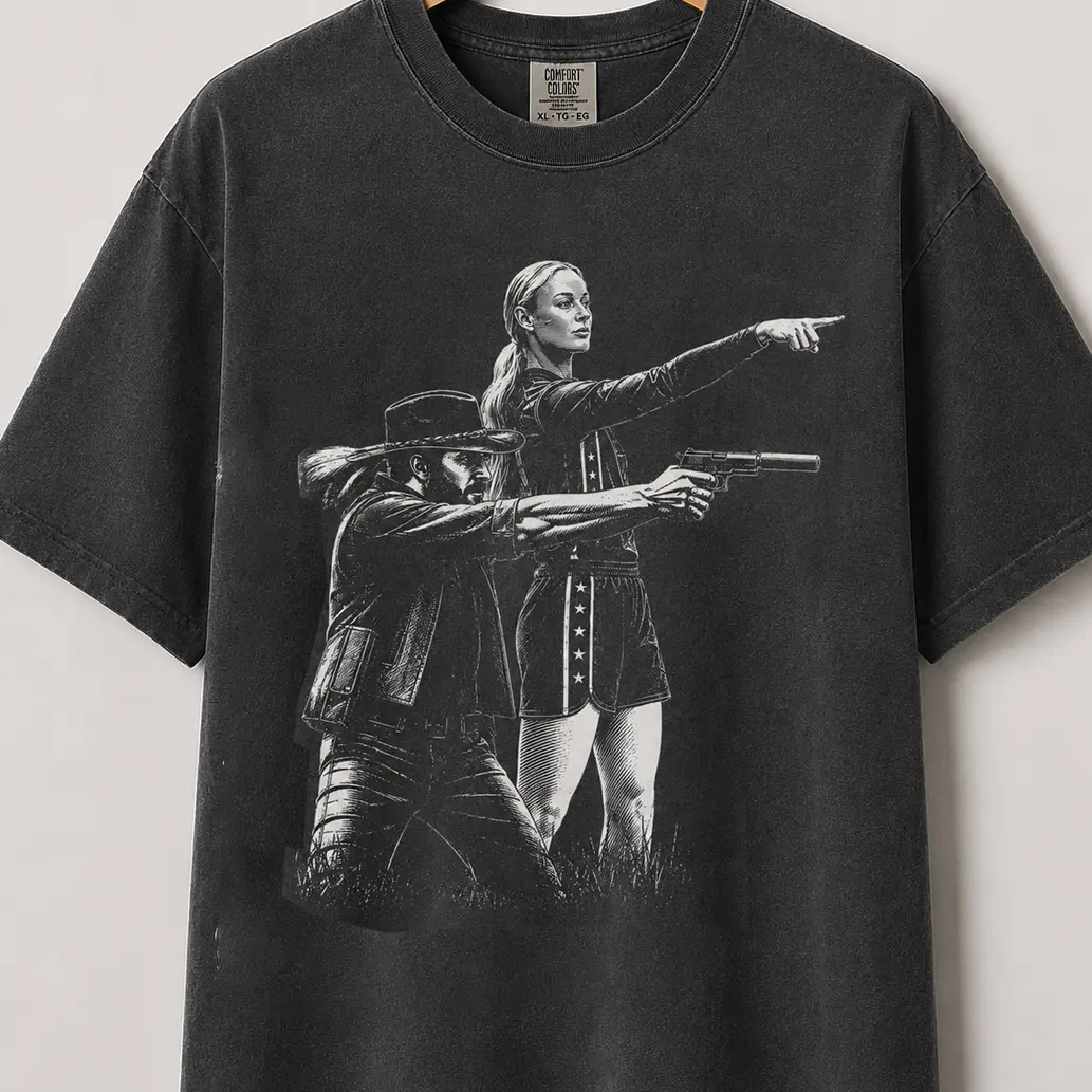 Comfort Colors Sophie Jordan Salinas Shirt, Twin Falls Hero Tee