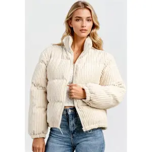 Corduroy Padded Jacket