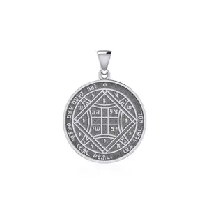 Solomon Seal of Love Sterling Silver Pendant TPD5237