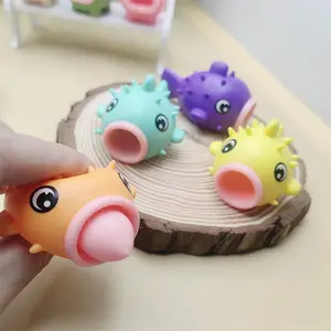 Pop-up Tongue Squeeze Toy