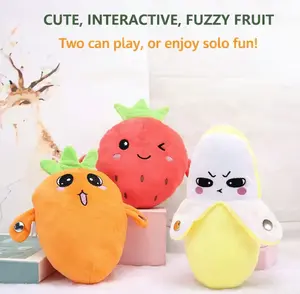 Cute Sound-Activated Banana Plush ToyInteractive Toy for Kids 3+ Soft Plush Toy forChildren