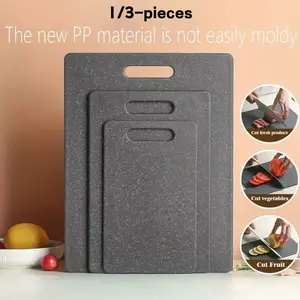 Plastic Cutting Board Set, Kitchen Chopping Board, Cutting Boards for Kitchen, Comfortable Grip, Dishwasher Safe, Non-Slip, Durable, Ideal for Food Prep & Kitchen Use