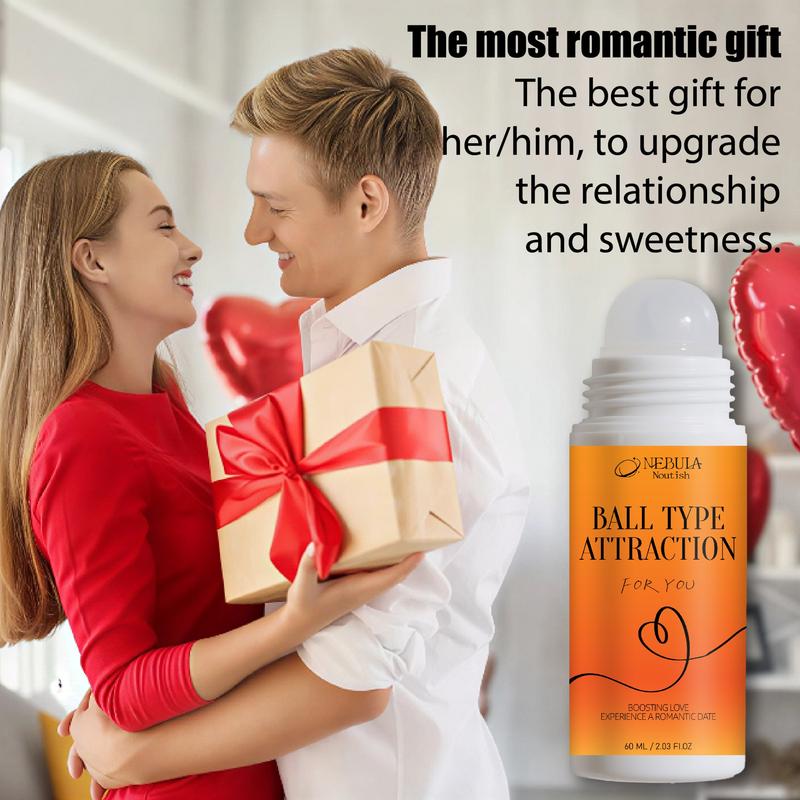 Attractive Atmosphere Rollerball, Layered Plant-Based Fragrance, Precision Control, Portable Scent Booster, Perfect for Commuting & Dates