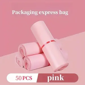 Pink Airplane Box Courier Bag, Clothing Packaging Courier Bag, E-Commerce Logistics Courier Bag, Self-Sealing Express Bag
