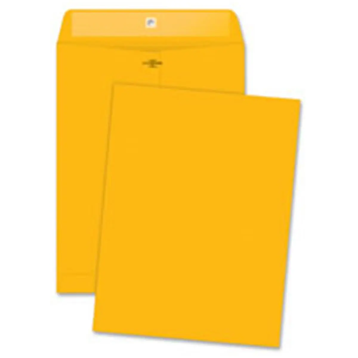 Quality Park QUA37891 Metal Clasp Envelopes, Maintains Durability, Hi-Bulk, 9 in x 12 in, Gummed Flap for Easy Sealing, 100 per Box, Kraft (Office Stationery Supplies)
