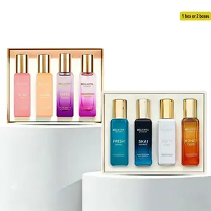 Luxurious Her N'more Perfume Gift Set for Women, Fragrance Discovery Set, Includes 2 Unique Sets, 8 Mini Eau De Parfum Bottles, Long-Lasting Scent, 20ML Each