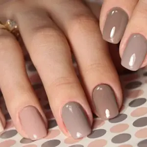 240 pieces of pressed nail medium almond shaped, spring and summer nude adhesive nails, reusable UV polished full coverage patch nails, women's gift