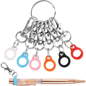 Pen Holders, Pen Clips Pocket Clip Highlighter Pen Holder Badge Reel Clips Nurse Pen Converter with Lobster Clasp Badge Reel Accessories