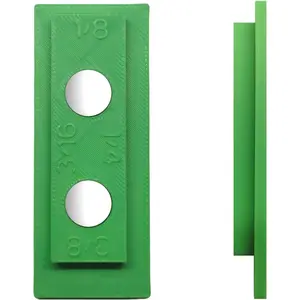 Stud and Trim,4-in-1 Trim Reveal Tool - 1/8", 3/16", 1/4", 3/8" trim reveal gauge for Accurate Jamb Marking, Stud Finder for Locate Screws,(Green)