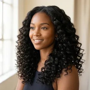 3A–3B Loose Curls Bundle