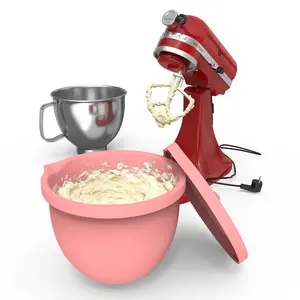 1pc Silicone Lined Mixer Bowl Cover, Easy Clean Replacement Inner Tank, Dough Mixing & Fermentation Bowl, Kitchen Baking Accessories