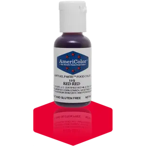 AmeriColor, Red Red, .75 Ounce, Soft Gel Paste Food Color