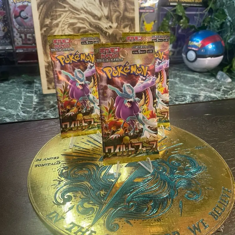 wild force booster box card list Pokémon Wild Force Korean Booster Box