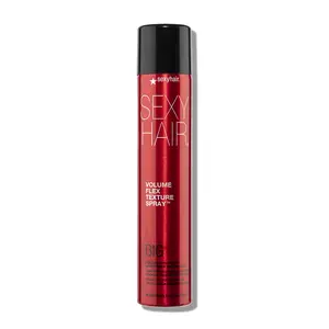 SexyHair Volume Flex Texture Spray | 2x Fullness with Microfiber Technology | 96H Humidity Resistance | Touchable Texture & Reactivated By Touch | Thermal Protection | 1.5 oz & 5.8 oz