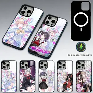 Anime NEEDY G-GIRL OVERDOSE Magsafe Phone Cases For iPhone 17 16 15 14 13 12 Promax Pro Air Plus Magnetic Wireless Charging Black TPU Cover