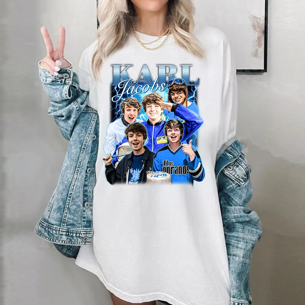 Vintage Karll Ja.cobs Tshirt Sweatshirt Hoodie, Hot Youtuber Karrl Merch