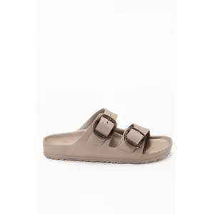 Birkenstock Women's Women's Arizona Big Buckle EVA Sandals Gray Taupe - Multicolor Birkenstock Women's Women's Arizona Big Buckle EVA Sandals Gray Taupe - Multicolor