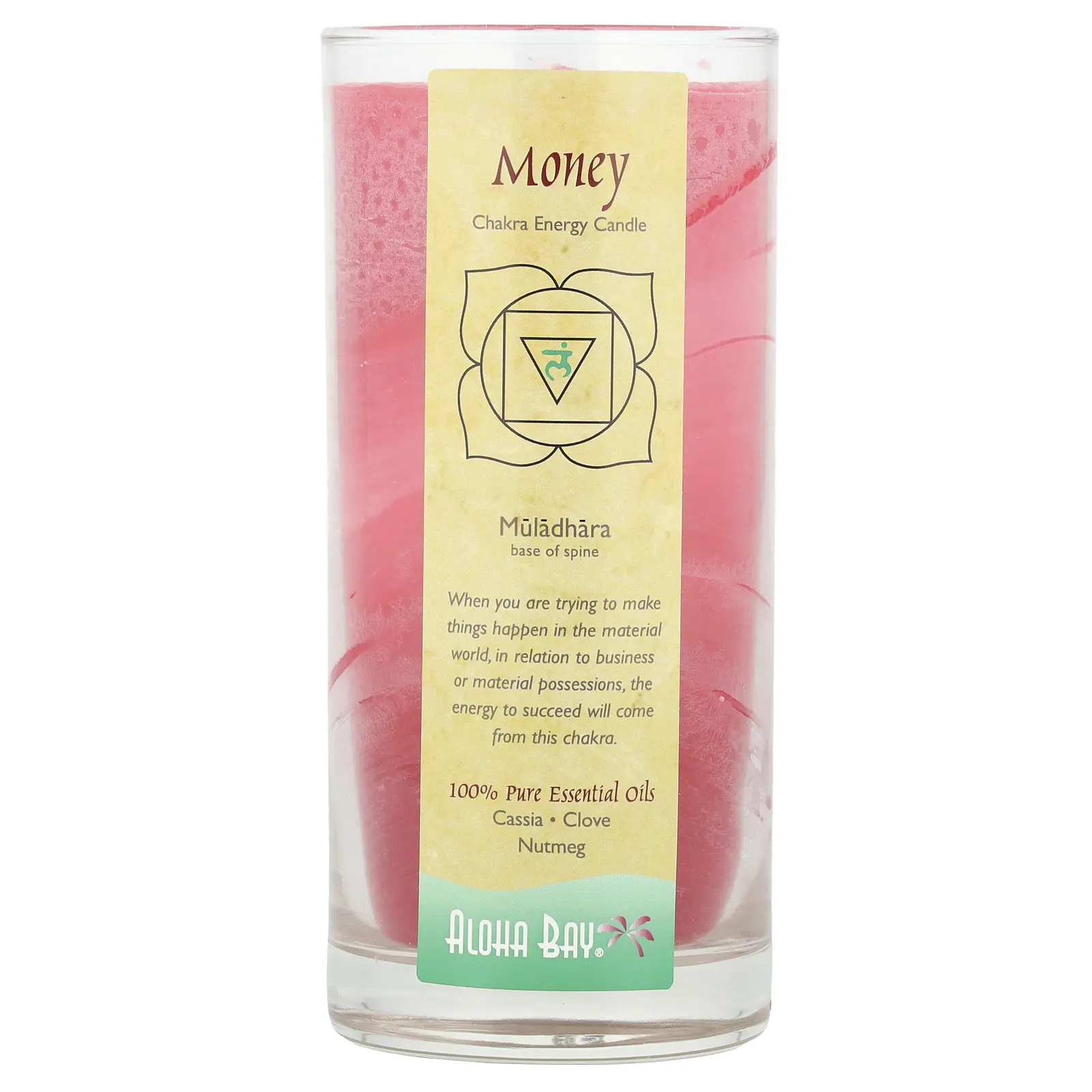 Aloha Bay Chakra Energy Candle, Money, 11 oz