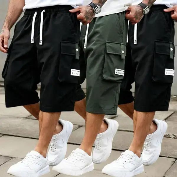 Black + Army Green + Black