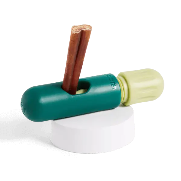 Bully Stick Holder for Dogs - Tough Nylon Chew-Bone Toy, Non-Woven, Prevents Choking, Universal Fit for Aggressive Chewers, Long-Lasting Safe Chewing Accessory
