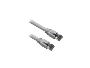 Nippon Labs Cat8 RJ45 7FT Ethernet Patch Internet Network LAN Cable, Indoor/Outdoor, 24AWG, Shielded Latest 40Gbps 2000Mhz, Weatherproof S/FTP for Router, PS4, PS5, Xbox, PoE, Switch, Modem (Gray)