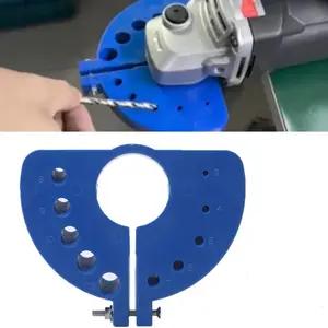 New Drill Bit Sharpener - Drill Bit Grinding Attachment, Drill Bit Sharpener for All Bits, Angle Grinder Drill Bit Sharpener, Multi-specification Drill Bit Grinding, Portable Drill Sharpener(1pc)