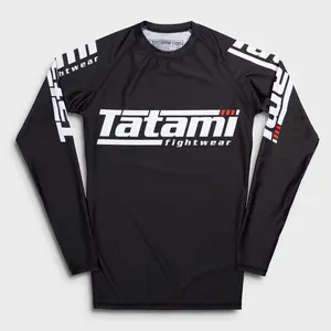 Tatami Basic Rash Guard - Black