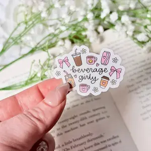 Beverage Girly 2-inch Matte Sticker