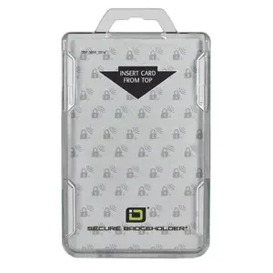 Secure Badge Holder DuoLite ® Vertical 2 ID Card Holder
