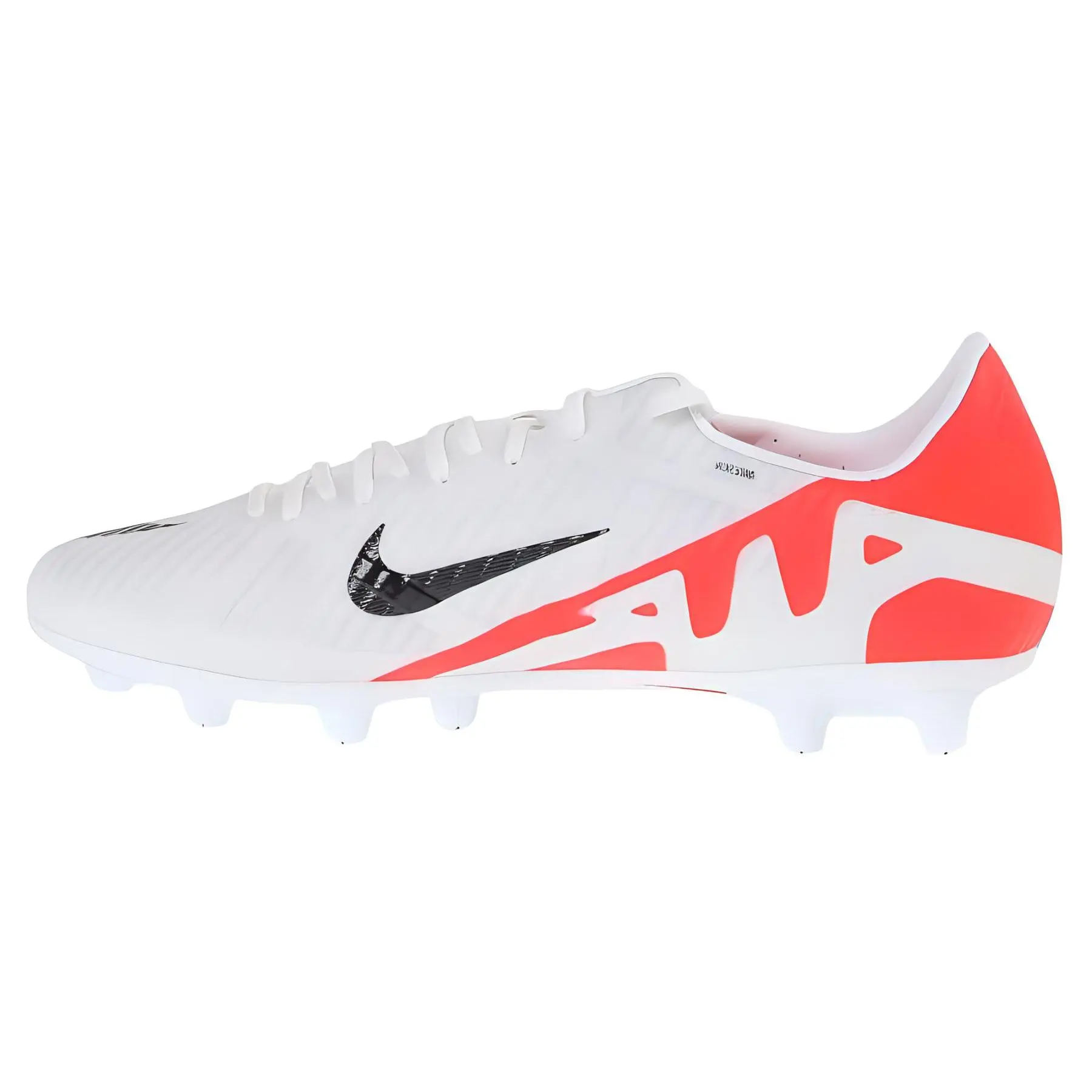 Nike Air Zoom Vapor 15 Academy FG White Neon Orange' Comfort Soccer Cleats Men's DJ5632-600