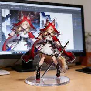 Arknights: Endfield Acrylic Stand Game Character Rossi High Aesthetic Value Standing Sign Model Desktop Display Plaque Keychain