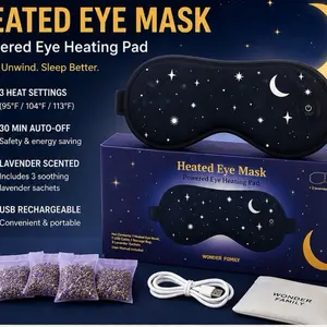 Heated Eye Mask with 3 lavender sachets