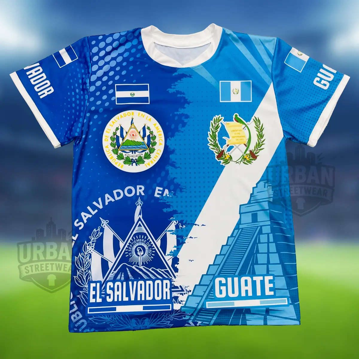 Guatemala & El Salvador Sport Shirt