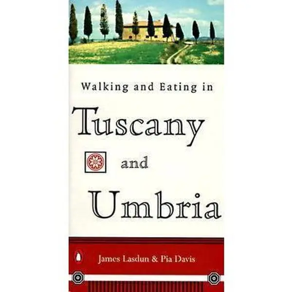 USED Book - Walking and Eating in Tuscany and Umbria by James Lasdun (Paperback) - english