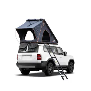Naturnest Polaris 1 – Triangle-Style Rooftop Tent | Aluminum Shell + Stainless Steel Supports | 1-Min Setup | Triple-Layer Mattress, LED & Storage | Universal Fit for Any Adventure outdoorfun
