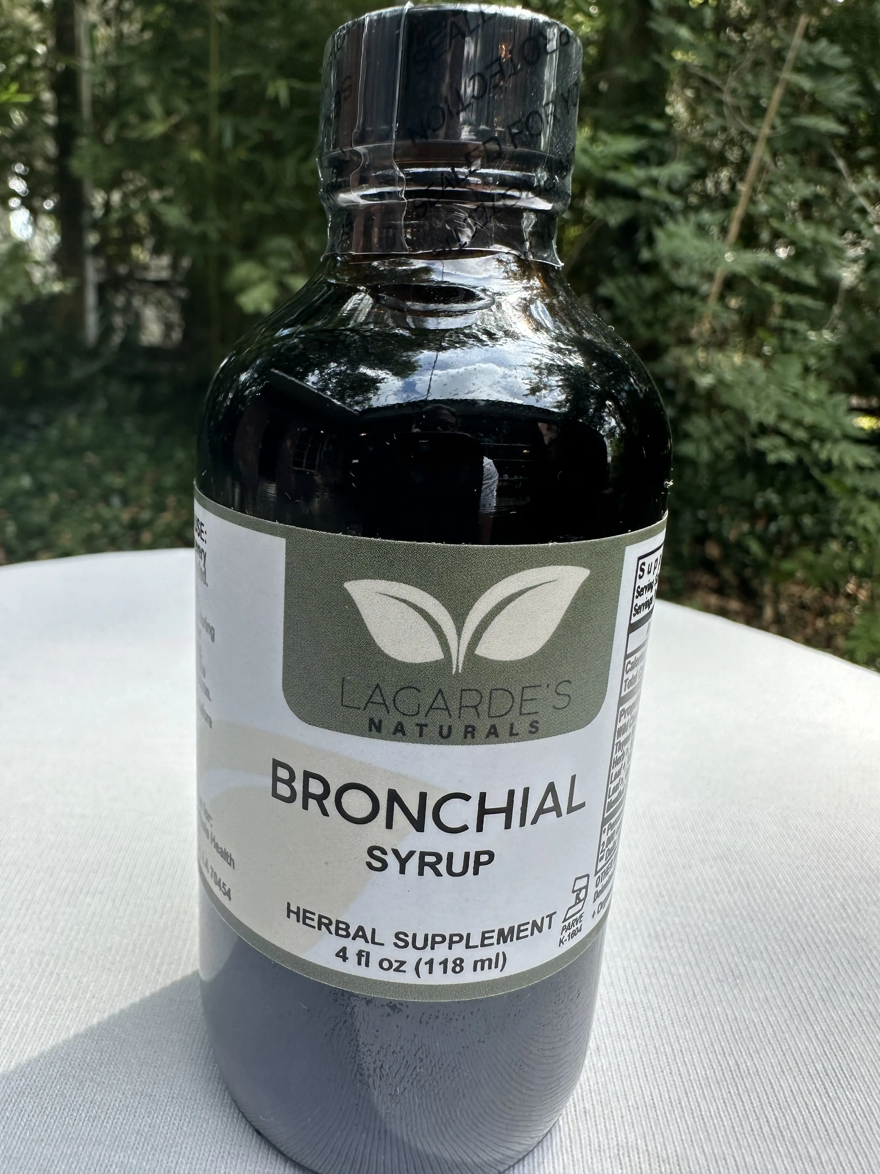 Lagarde's Naturals - Bronchial Syrup, 4 fl oz