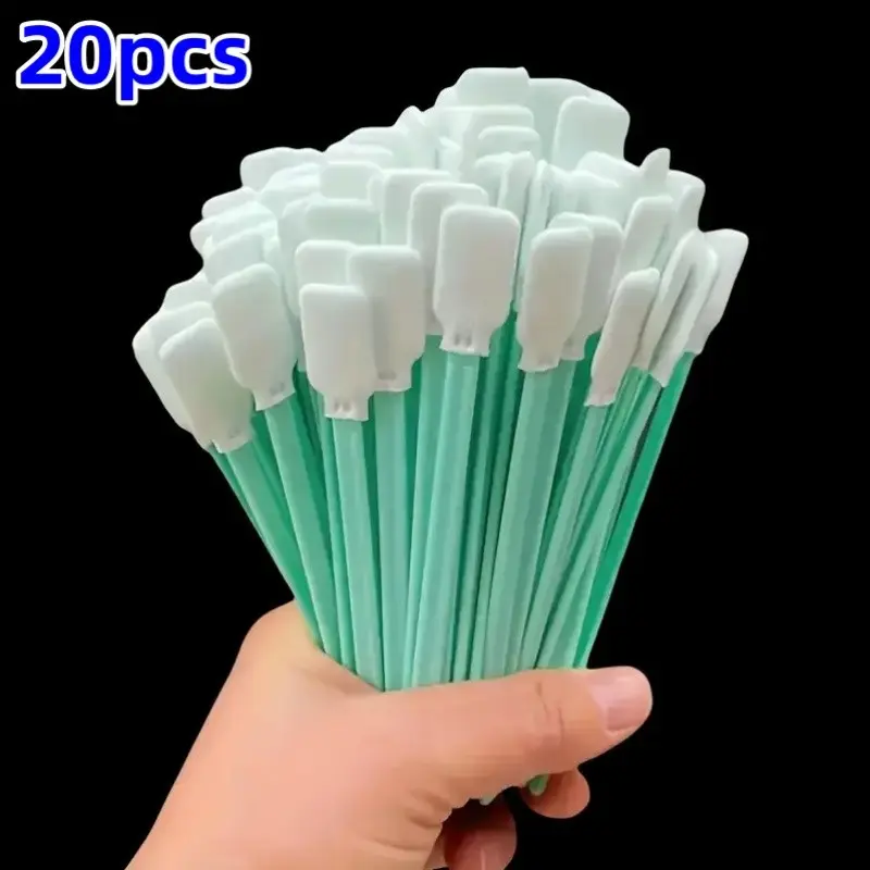 20 Precision Cleaning Brushes, Dual-Layer Dust-Free Soft Cotton Swabs, Ideal Gift for Holidays, Valentine's Day, Easter, Mother's Day, Carnival, Father's Day