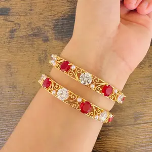 Gold plated Bangles